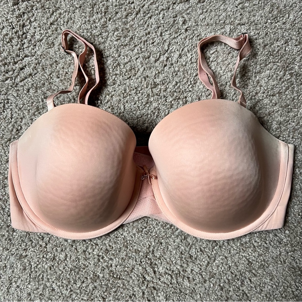 Victoria's Secret Multi Way Lined Strapless Bra Size 36DD